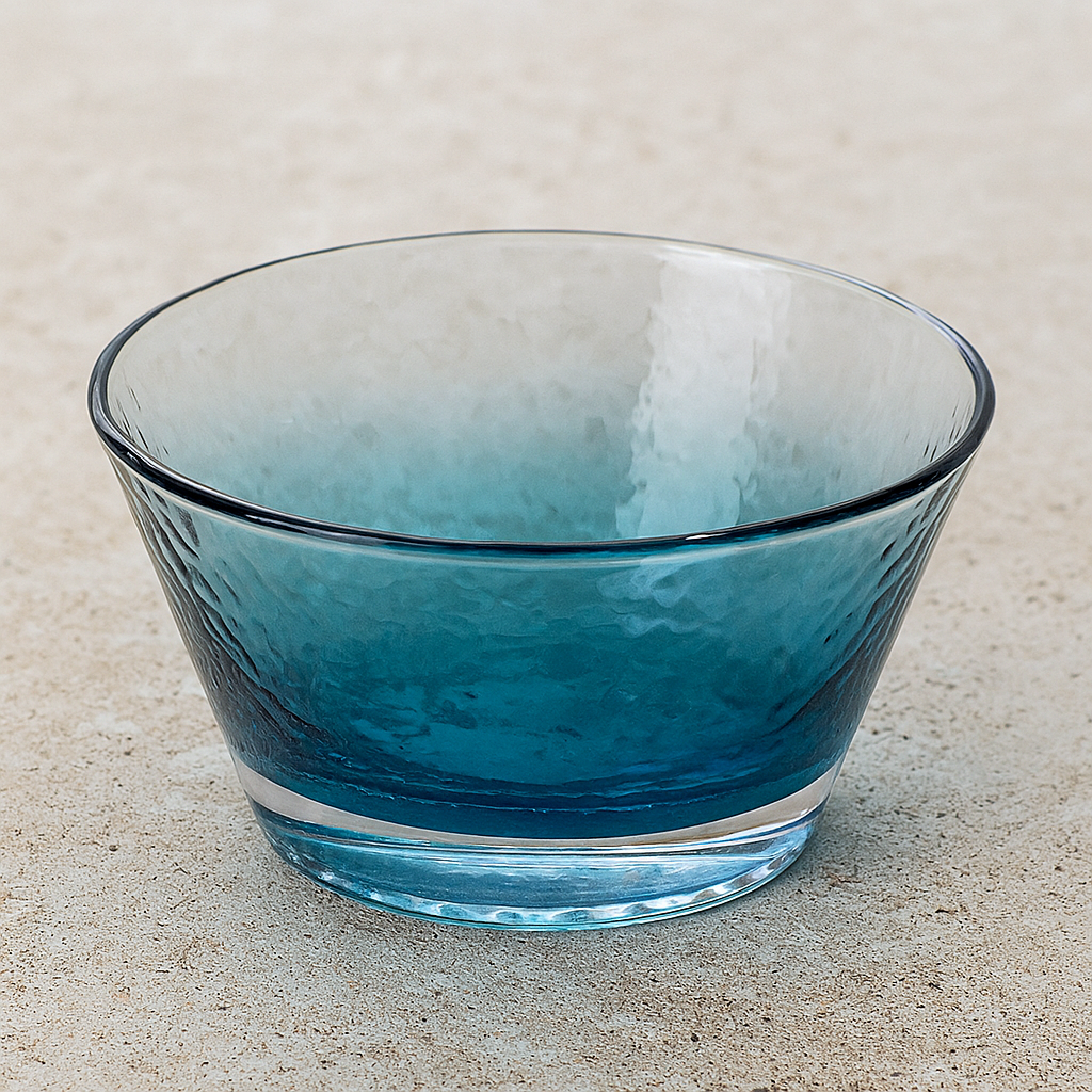 Bowl de Acrílico Degradê Azul 14 cm