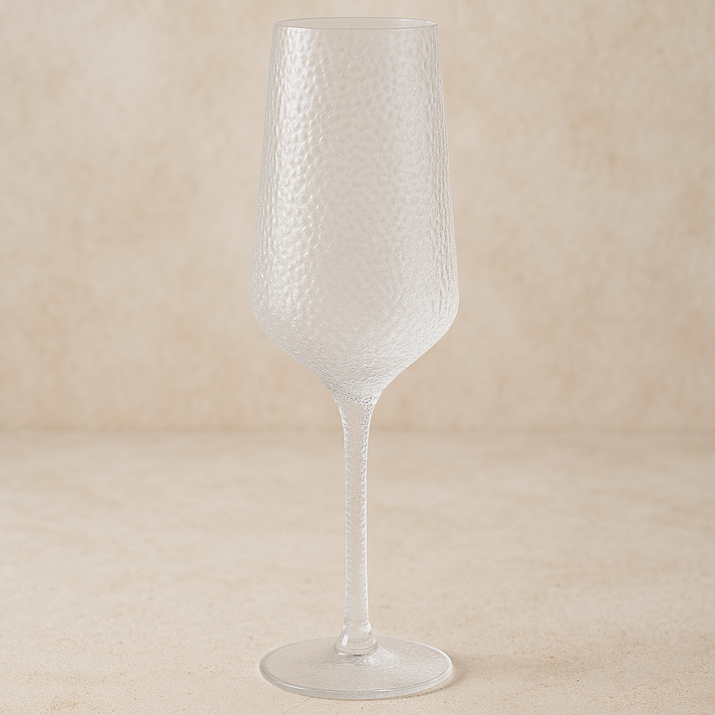 Taça de Acrílico para Champanhe Bolhas 250 ml