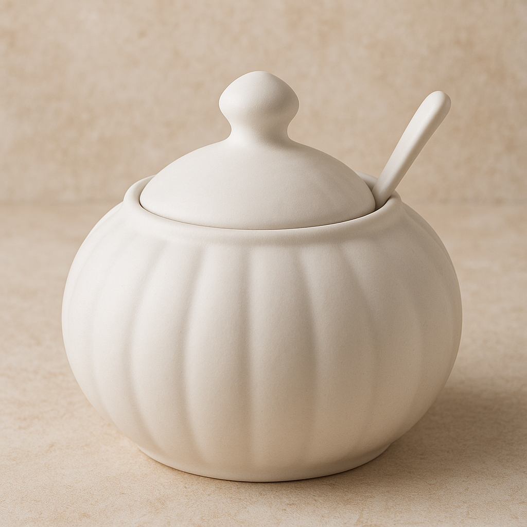 Açucareiro de Cerâmica Bella 250ml – Etilux