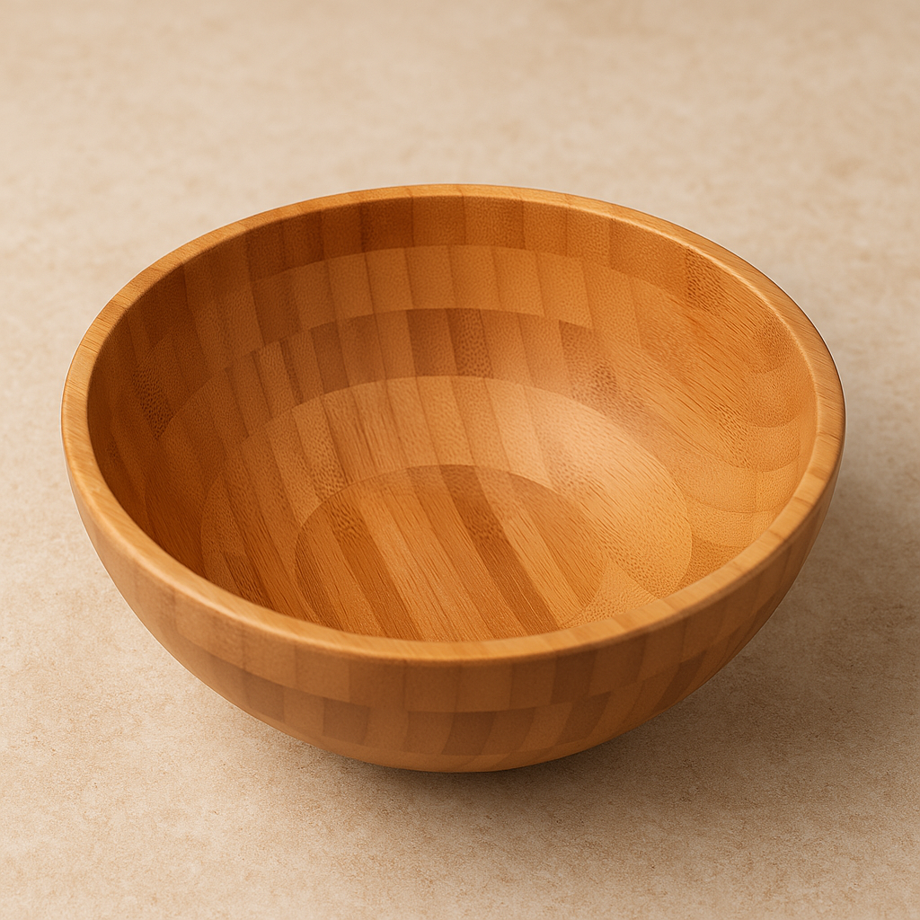 Saladeira de Bambu Natural Oikos – 28x12 cm