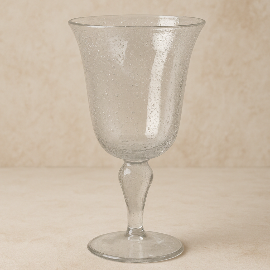 Taça de Acrílico Bolhas 310 ml Transparente