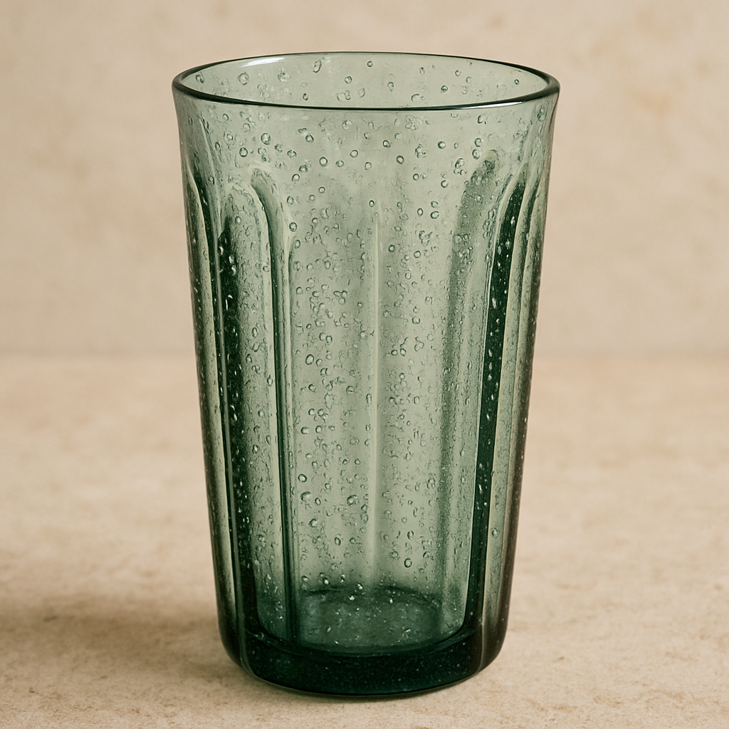 Copo de Acrílico Bolhas Verde 590ml
