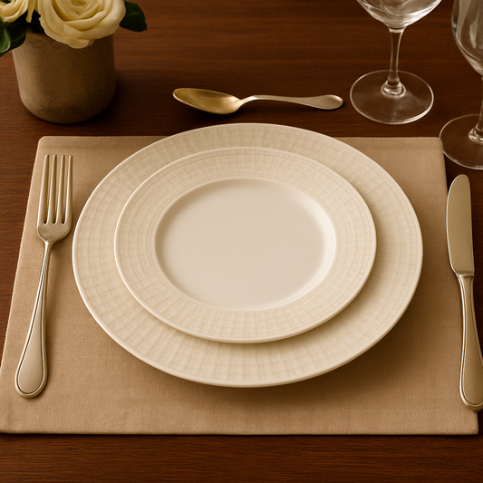 Prato de Cerâmica Sobremesa Botânica 19 cm