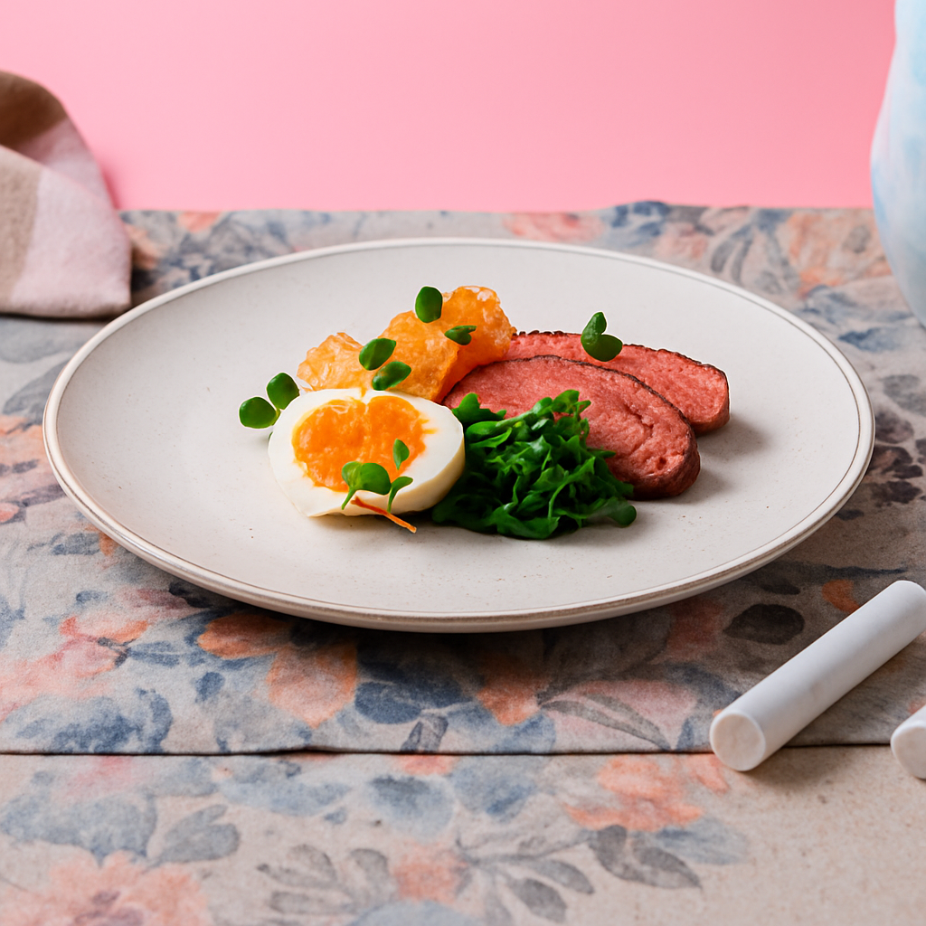 Prato Raso de Cerâmica Daily Snow Branco 25 cm