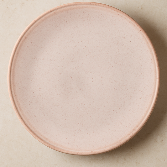 Prato Fundo Cerâmica Daily Snow Branco 21cm