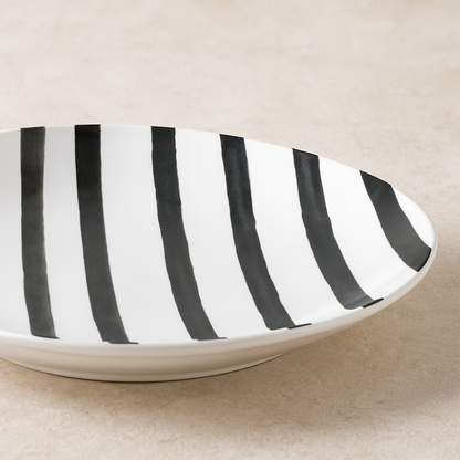 Prato de Porcelana de Sobremesa Street Branco 21 cm