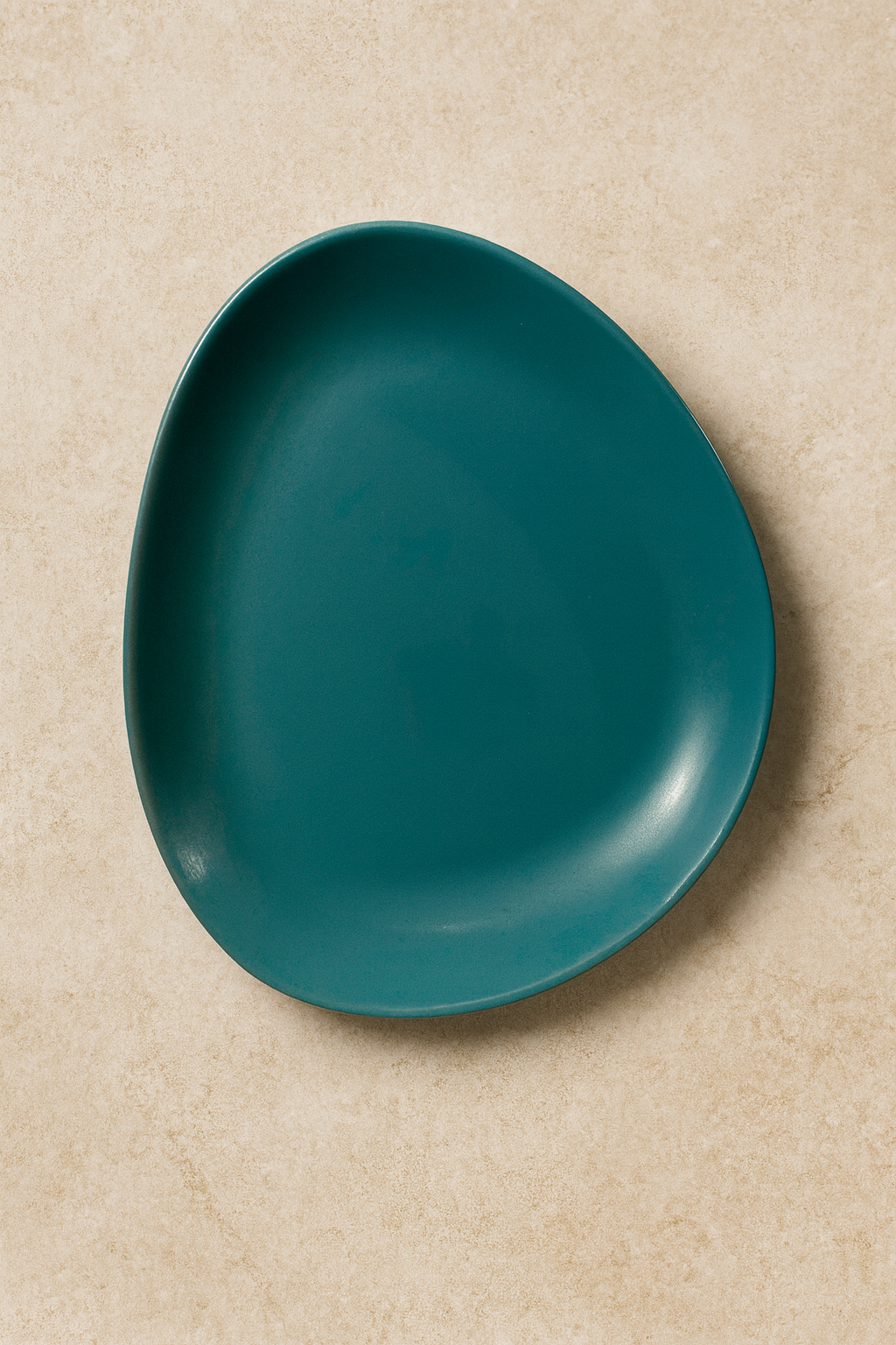 Prato de Cerâmica Raso Noli Azul 29 cm