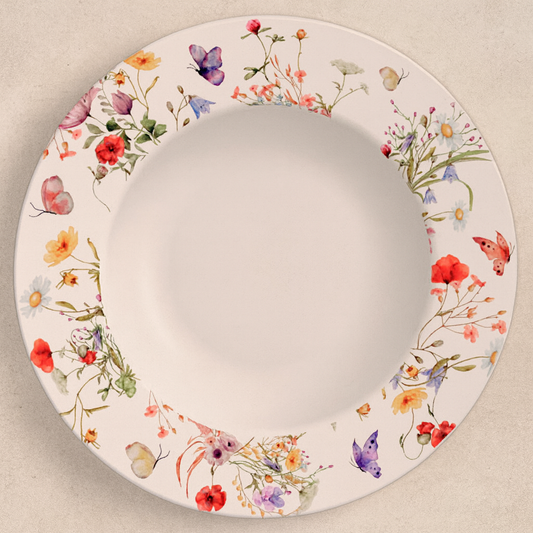 Prato de Porcelana Raso Ana Clara 27 cm