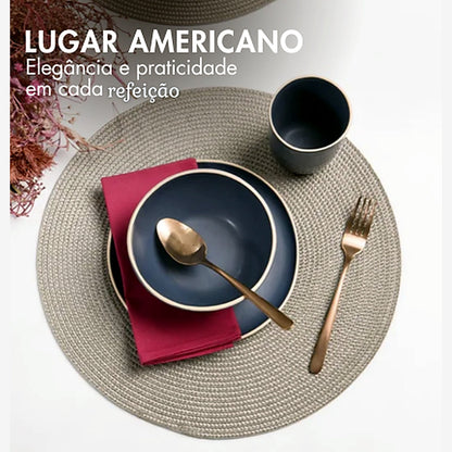 Bandeja de Bambu Oval 38x34x04 cm – Dimora Mediterranea