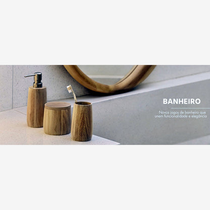 Bandeja de Bambu com Palha Retangular 48x35 cm – Dimora Mediterranea