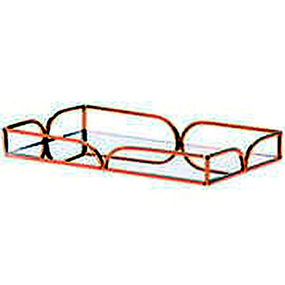 Bandeja em Inox Atina 40x28 cm – Dimora Mediterranea