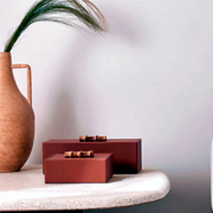 Bandeja de Inox Manhattan com Alça Preto Fosco – Dimora Mediterranea