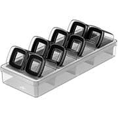 Bandeja de Metal Retangular Black 37x18 cm – Dimora Mediterranea