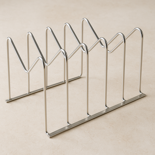 Organizador de Armários de Aço Cromado 32x21 cm