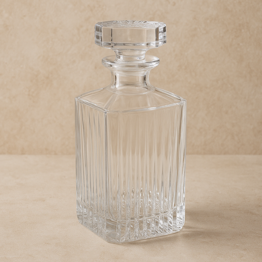 Garrafa de Cristal Bangkok para Whisky – 850 ml