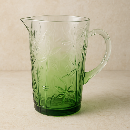 Jarra de Acrílico Bambu Verde 2 Litros