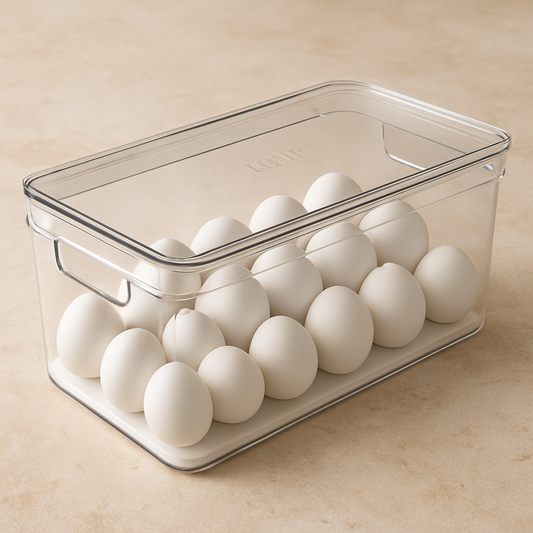 Organizador de Acrílico para 36 Ovos Life Fresh – 33,5x15,5 cm