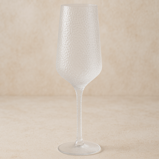 Taça de Acrílico para Champanhe Bolhas 250 ml