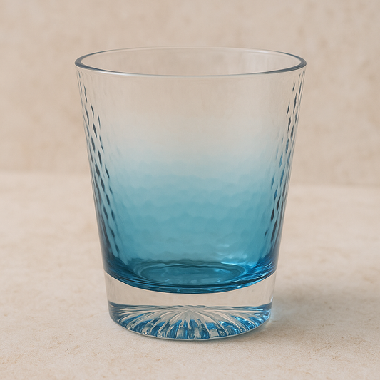 Copo Degradê Azul Acrílico 400ml