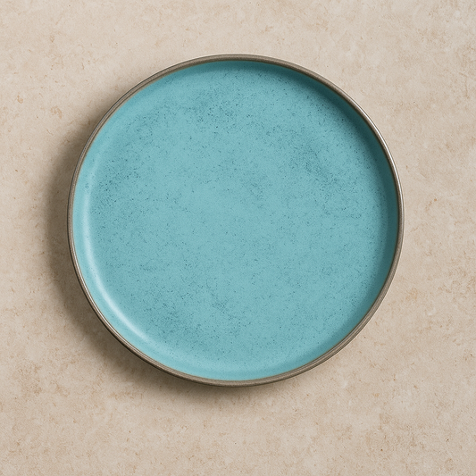 Prato de Cerâmica Bio Breeze Azul 21 cm