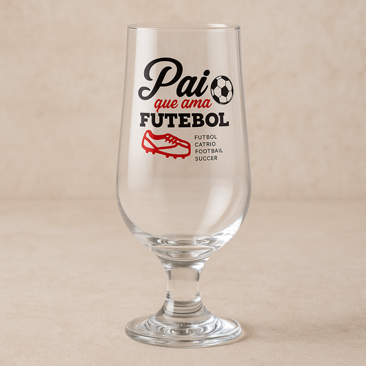 Taça de Vidro para Chopp Blumenau 310ml Colorida
