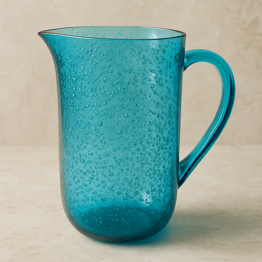 Jarra de Acrílico Bolhas Azul 3.3L