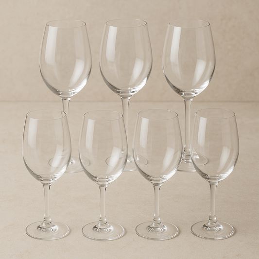 Jogo de Taças de Cristal Bohemia para Vinho 580 ml 6 Peças