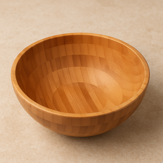 Saladeira de Bambu Natural Oikos – 28x12 cm