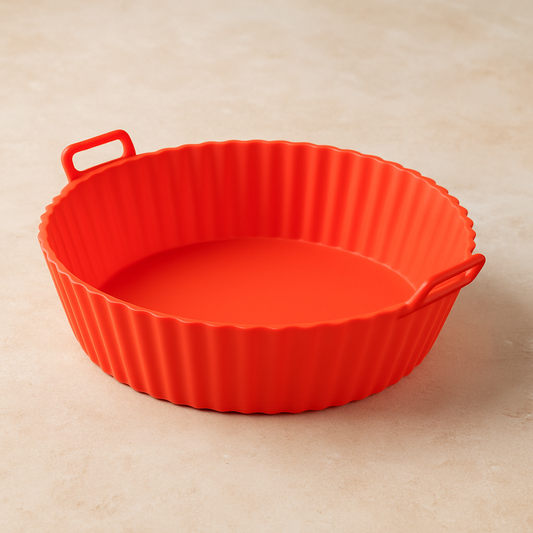 Forma de Silicone para Air Fryer Redonda 22cm