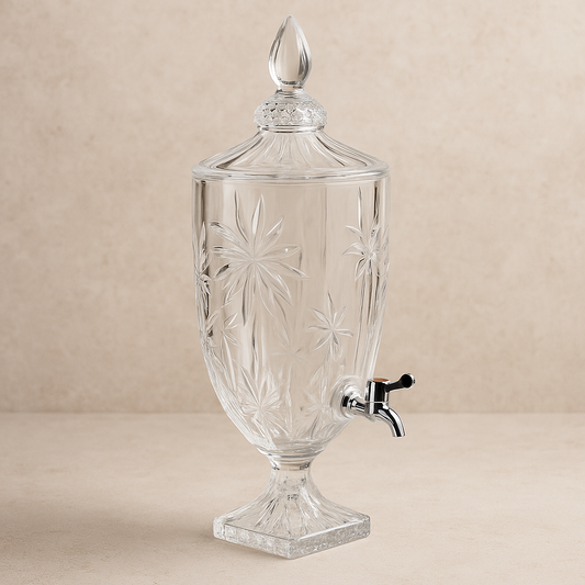 Dispenser Suqueira de Cristal Palm Tree 4,65L