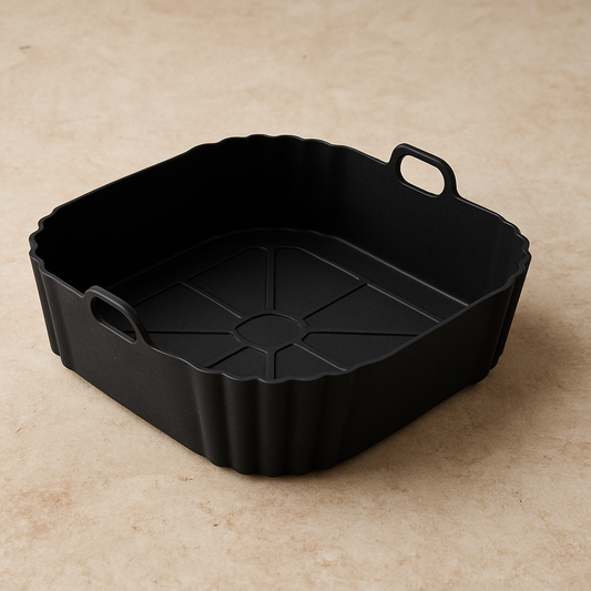 Forma de Silicone Quadrada para Air Fryer 21x06 cm