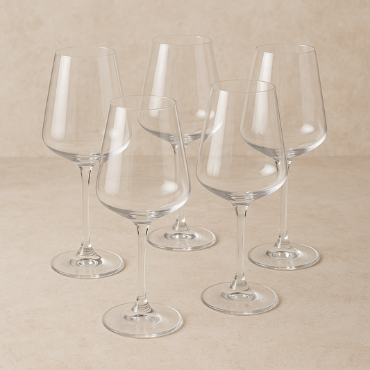 Jogo de Taças de Cristal Bohemia Corvus 750 ml