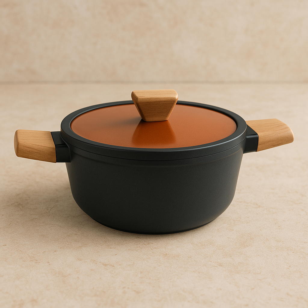 Caçarola de Alumínio Antiaderente Norma 3L, 22cm