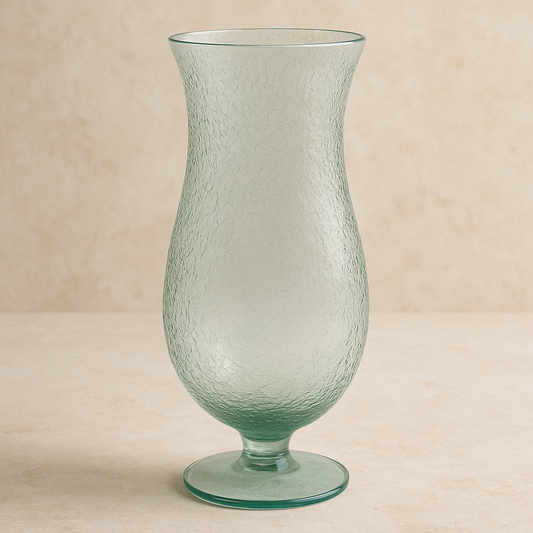 Taça de Acrílico Longa Bolhas Verde 630 ml