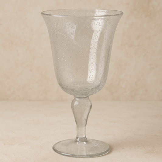 Taça de Acrílico Bolhas 310 ml Transparente