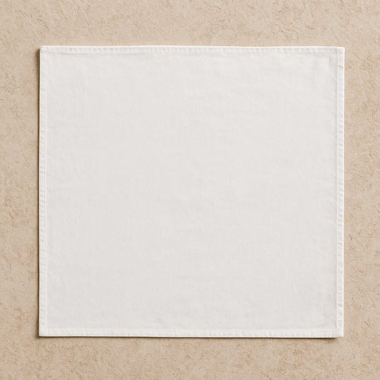 Guardanapo de Algodão Home Branco – 45 cm (04 peças)