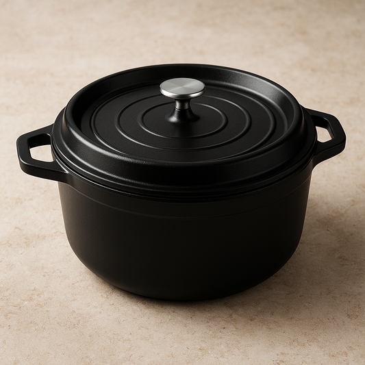 Caçarola Antiaderente Cerâmico Preta 4.3L