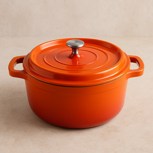 Caçarola Hércules Cerâmica 4.3L Laranja