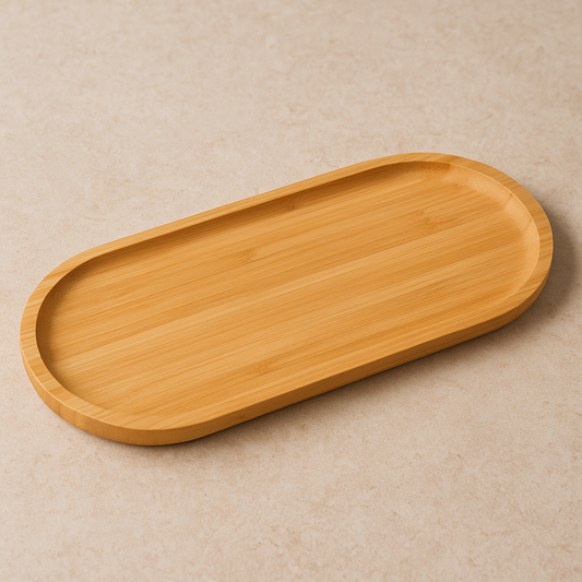 Bandeja de Bambu Oval 34x14 cm – Unik