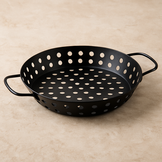 Assadeira para Churrasqueira Aço Carbono 31 cm